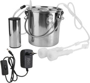 Macchina da mungere portatile 5L - pompa a vuoto pulsante - elettrica - bestia da soma.