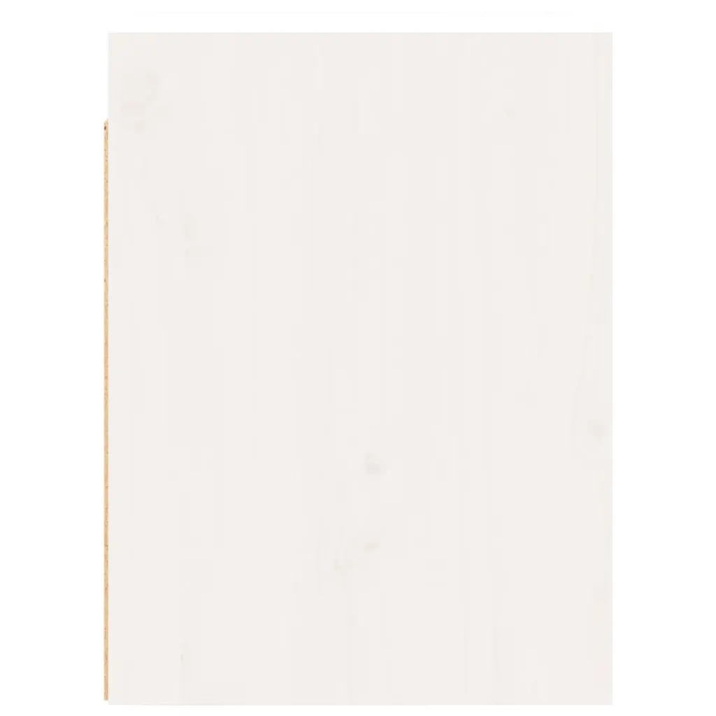 Pensili 2 pz Bianchi 30x30x40 cm in Legno Massello di Pino CFW4424103