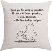 Copri cuscino 45x45 - Coprimaterasso - Regalo per nipote - Regalo di compleanno - Copri cuscino - Progettazione personalizzata