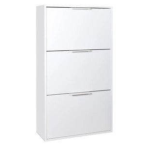 SCARPIERA 3A DOPPIA 119,4X24,8X65CM BIANCO