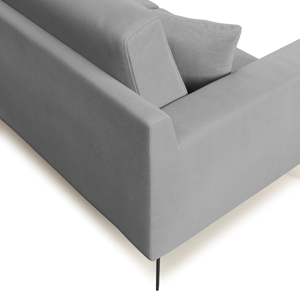 Prestige Divano design moderno T11 166 cm grigio