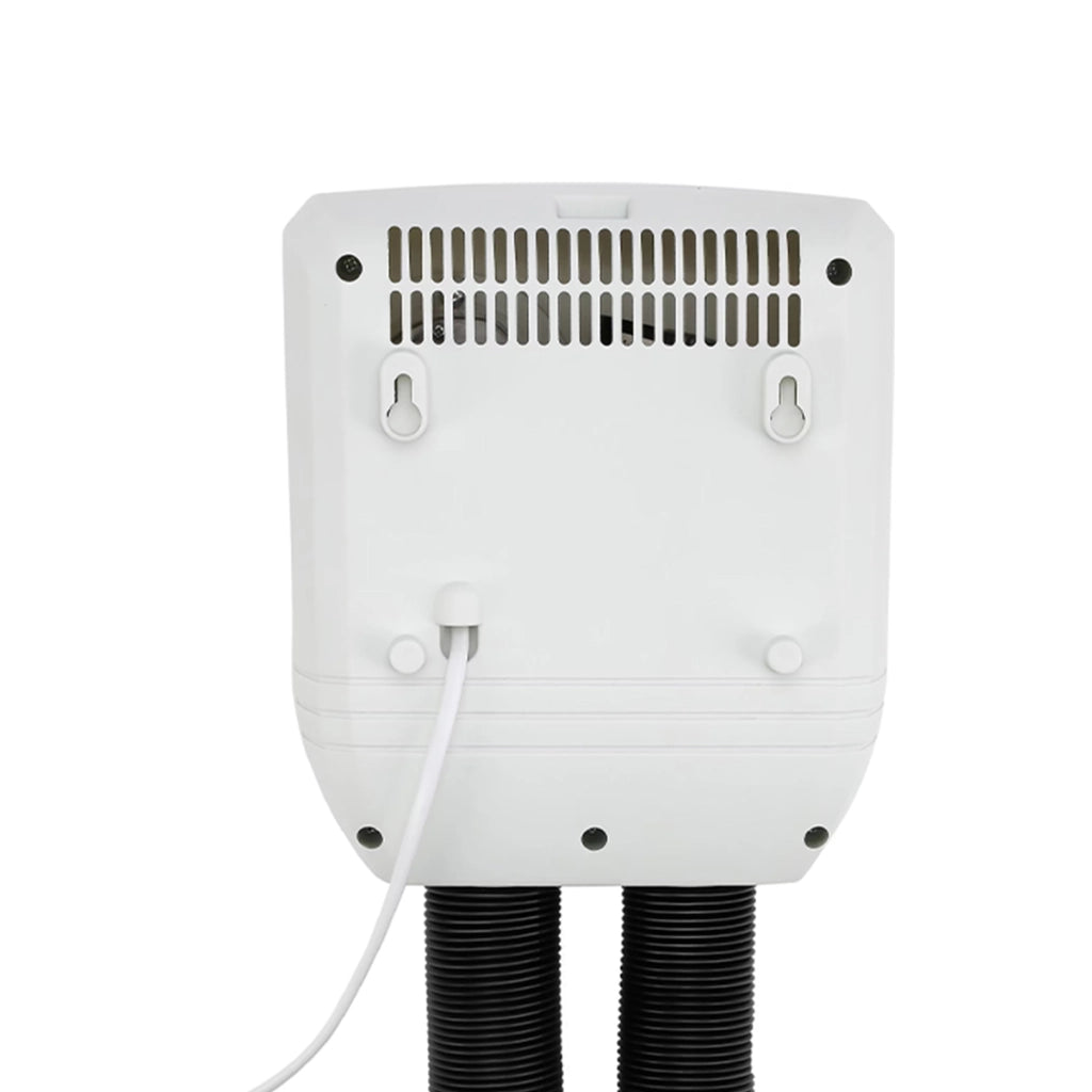 Asciugascarpe e Stivali 250W con 2 Tubi e Timer Bianco MELISSA