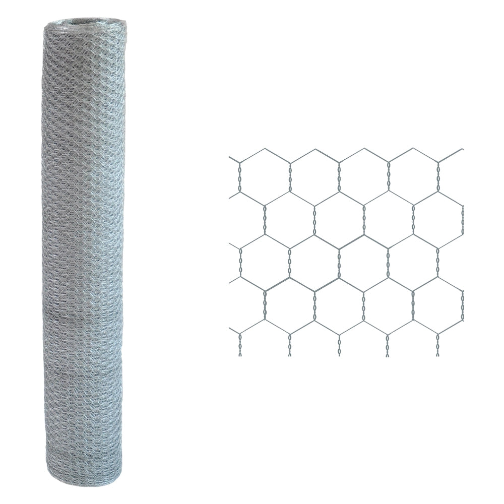 RETE TRIPLA TORSIONE ESAGONALE 19 x 2 Filo Ø mm. 0,7 - H. cm 80 x mt. 25  - SIDEX