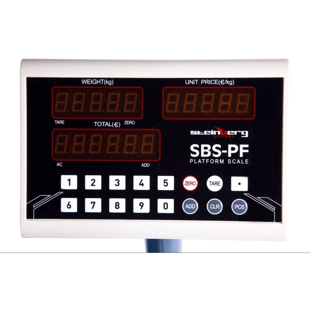 Bilancia digitale professionale a piattaforma 100kg / 10g 3414149