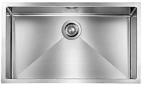 CM 012056.X0.01.2018 Filoraggiato Lavello da Incasso 1 Vasca senza Gocciolatoio Filotop Acciaio Inox AISI 304-18-10 colore Inox satinato
