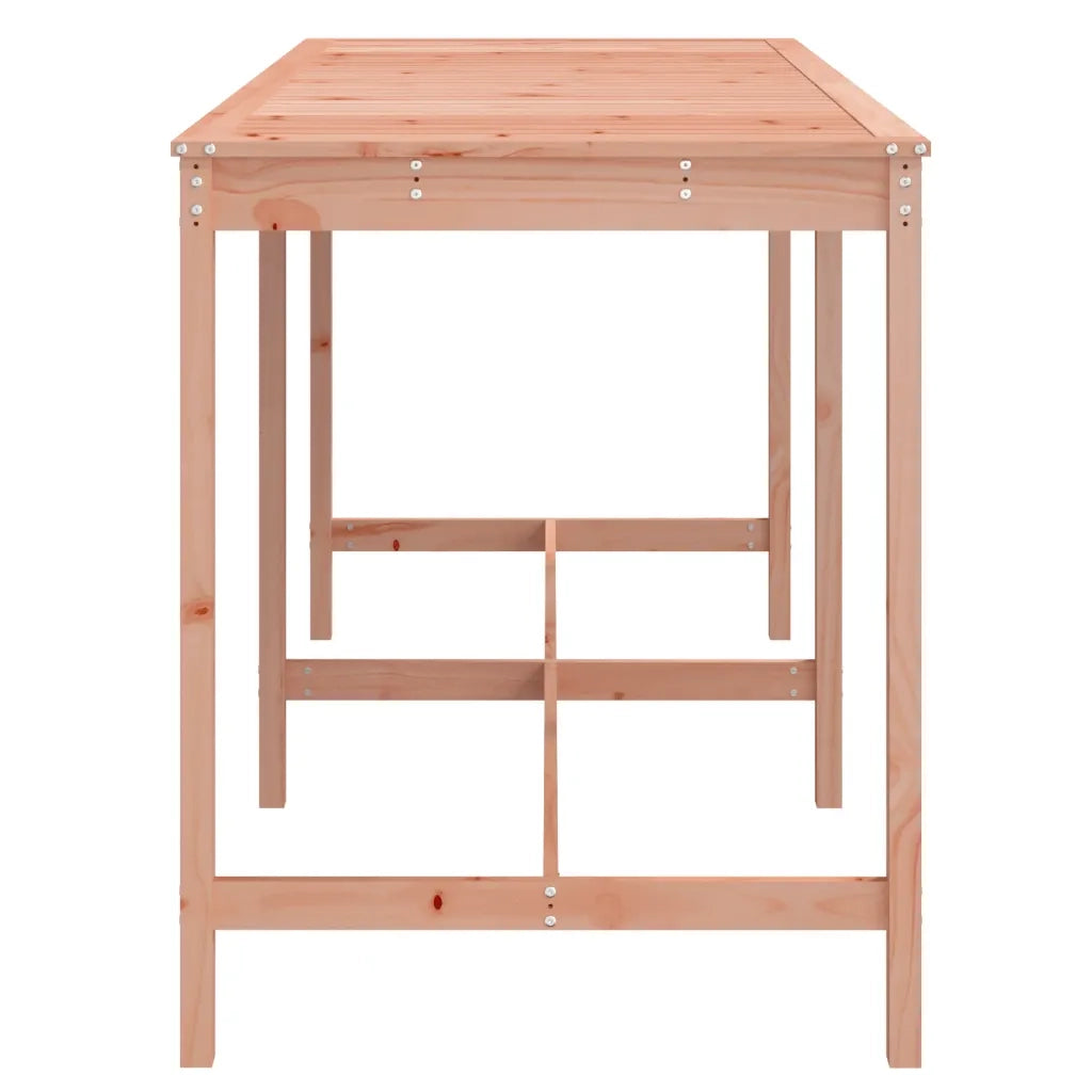 Tavolo da Giardino 203,5x90x110 cm in Legno Massello di Douglas 824107