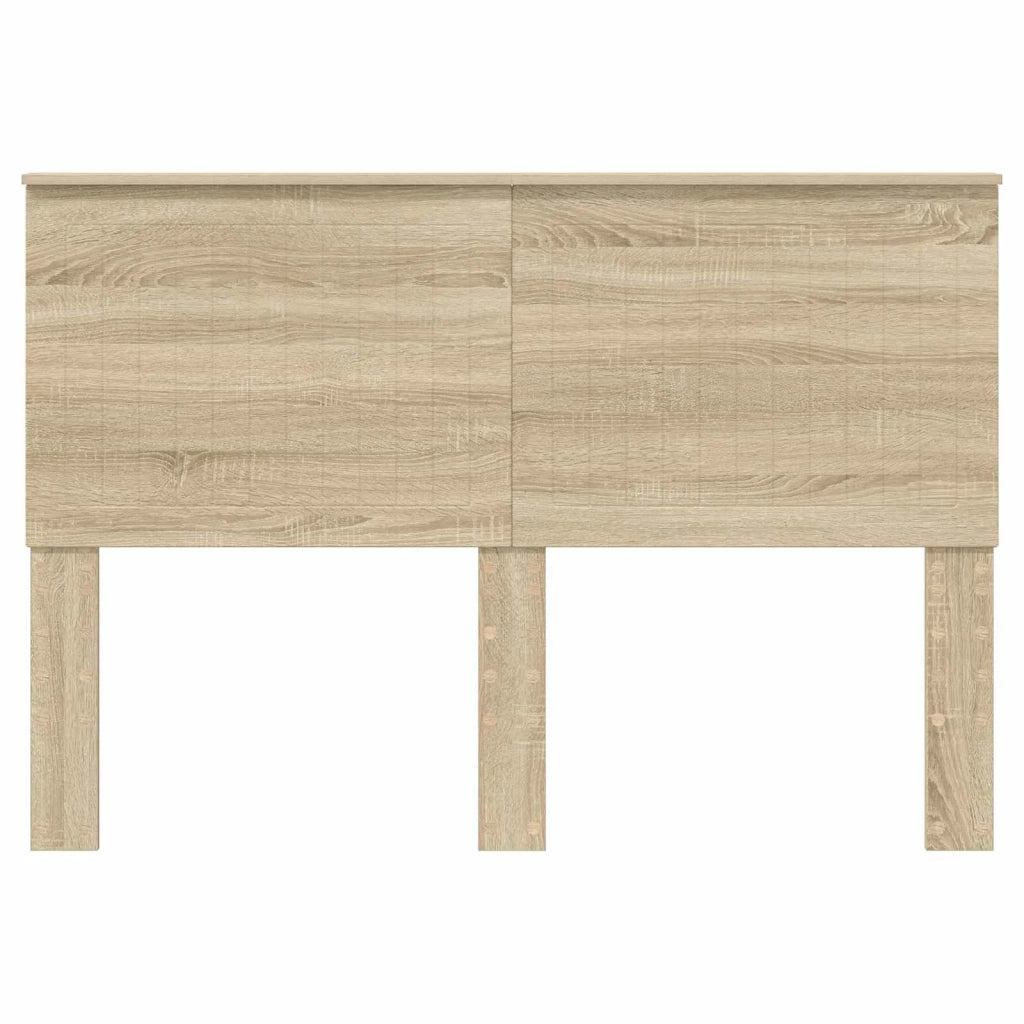Testiera | Testata con Testiera | Testata Rovere Sonoma 140 cm Legno multistrato