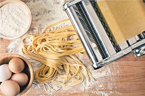 MAURY'S MACCHINA PER LA PASTA IN ACCIAIO INOX PER SFOGLIA DA 150 MM