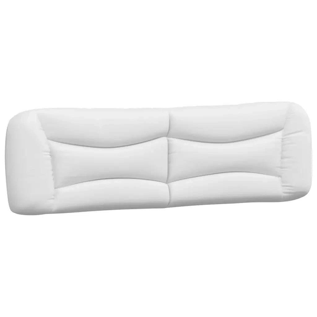 Cuscino Testiera Hvar Bianco 193 cm in Similpelle 374636