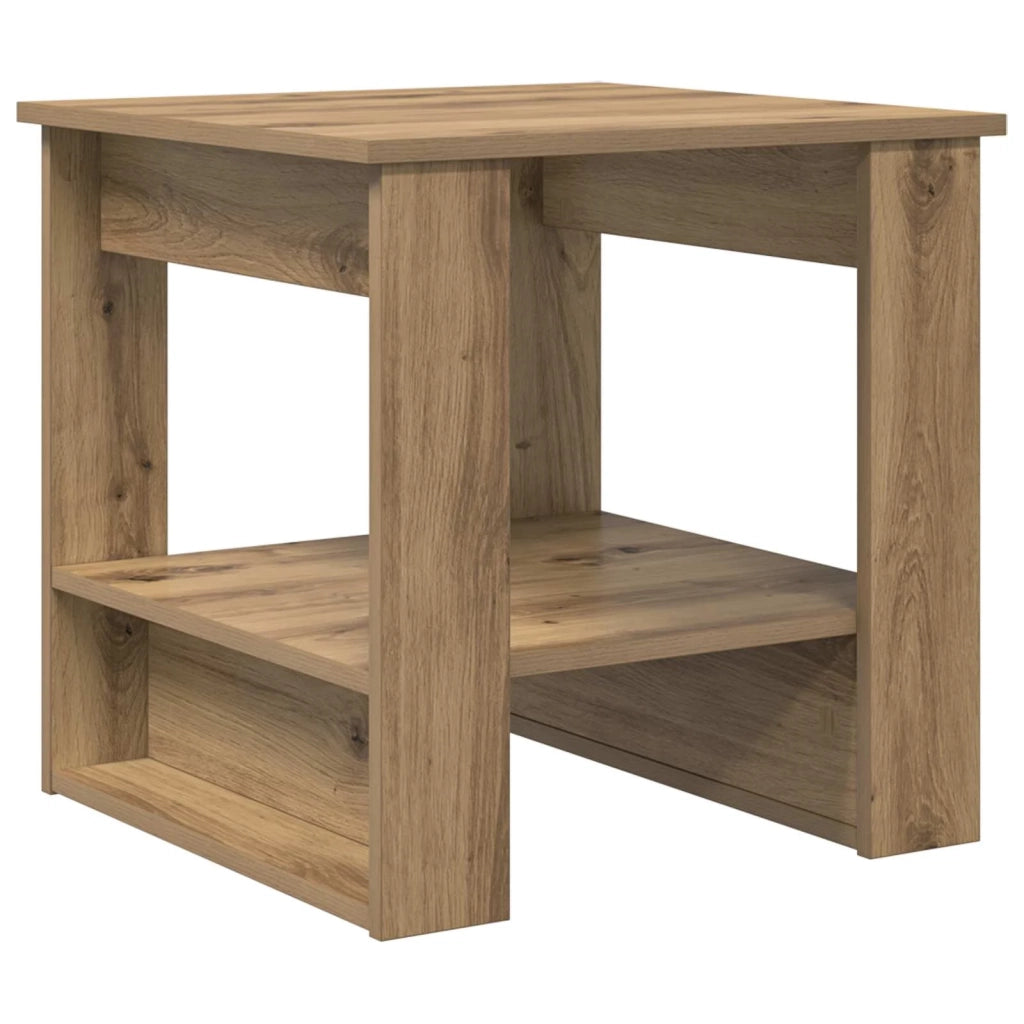 Tavolino da salotto Rovere artigianale 51 x 50 x 50 cm 8000203