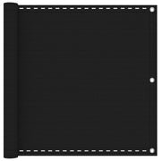 Schermo da balcone Nero 90 x 800 cm HDPE e alluminio 4003050
