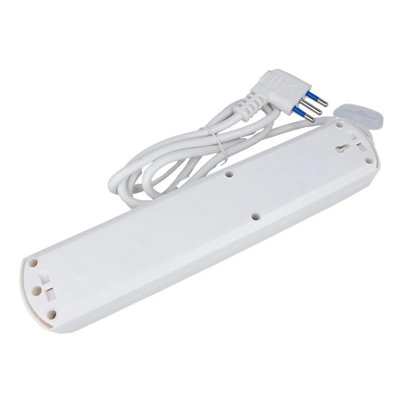 Multipresa 7 in 1, USB A + C + 3 Prese per Bipasso + 2 Schuko/ EU 1.5m