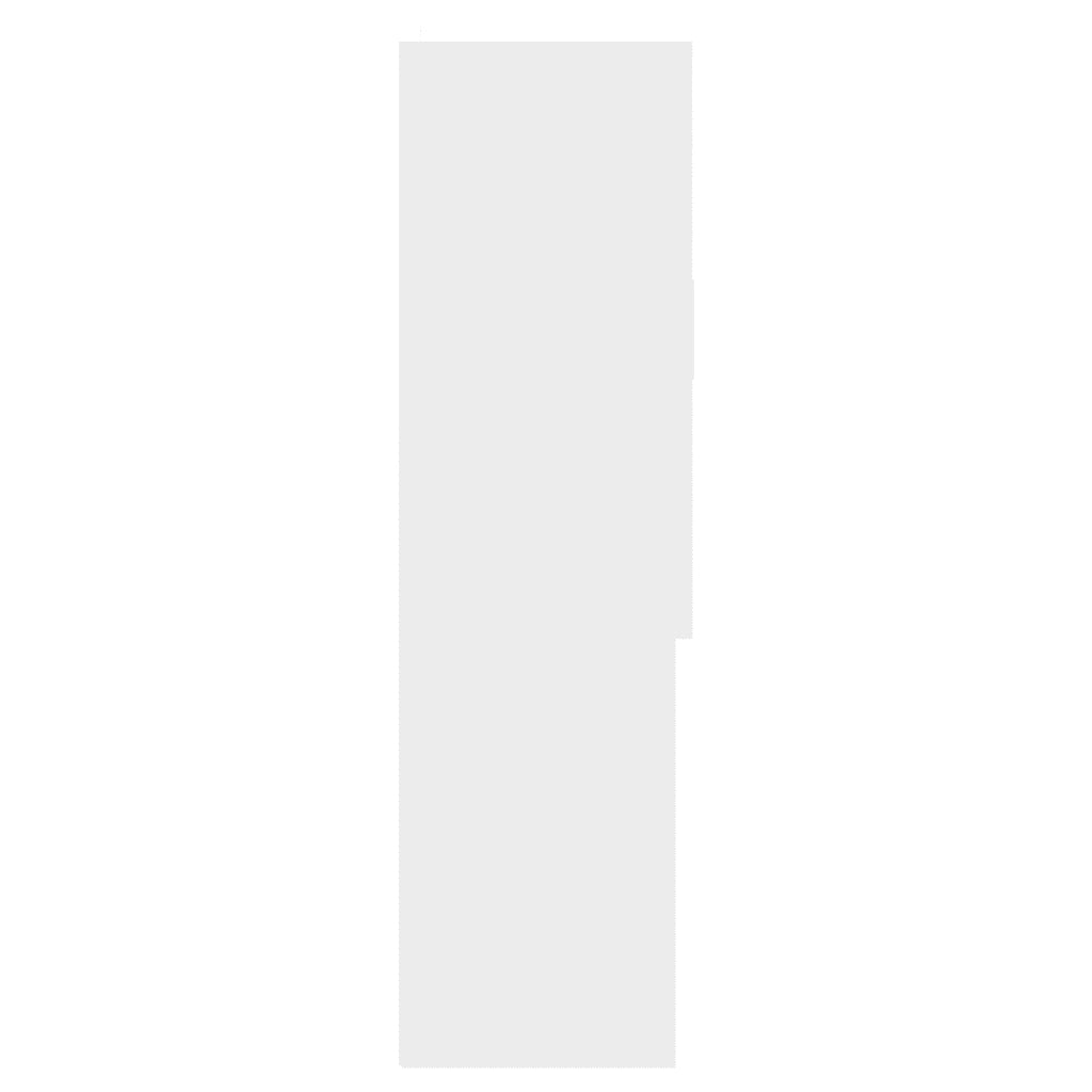 Mobile per Lavatrice Bianco 70,5x25,5x90 cm 808386