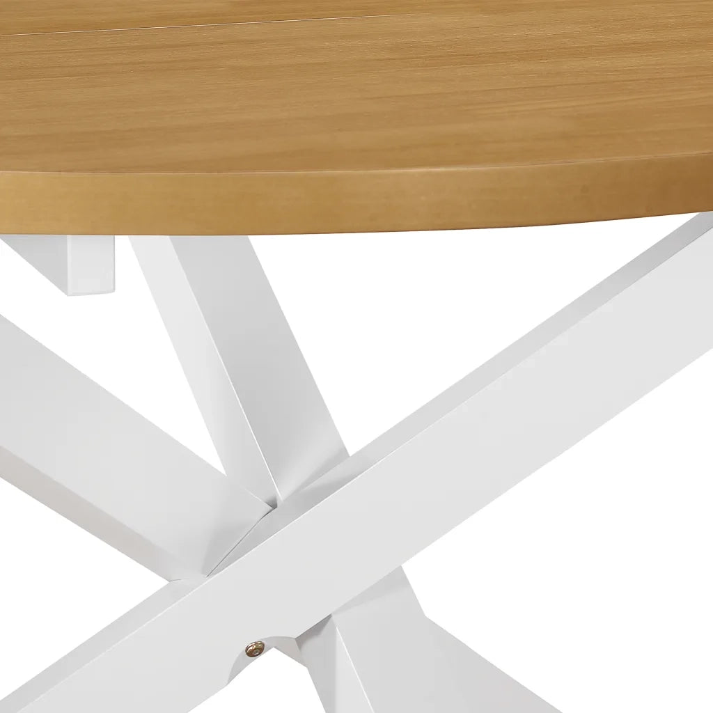Tavolo da Pranzo | Tavolo da cucina Bianco 120x75 cm in MDF