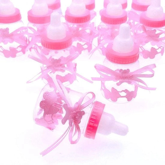 Set di 24 flaconcini rossi per dolci, regali e accessori
