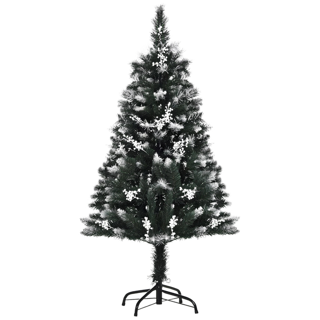 Albero di Natale Artificiale 120 cm ¨C Xylo ¨C 222 Rami, 28 Decorazioni, Verde