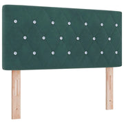 Testiera | Testata Verde Scuro 100 cm Velluto