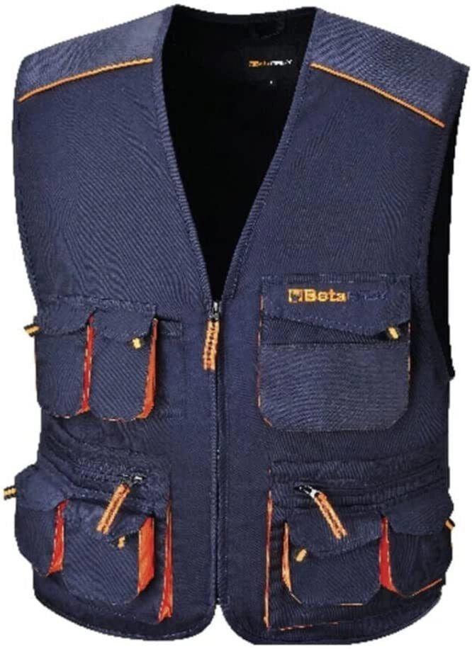 BETA Gilet easy twill 180gr blue tg.xs