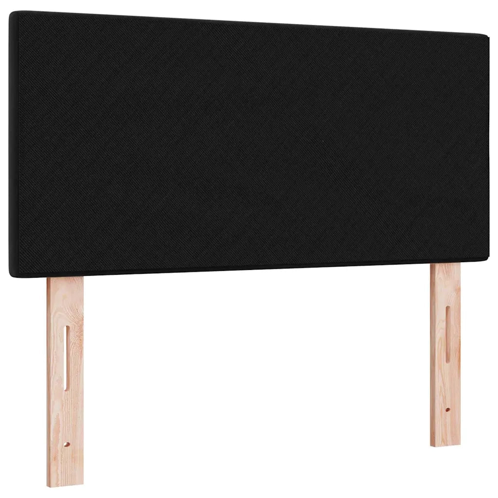 Testiera-Testata-Testiera Decorativa Nero 90 cm Pelle Sintetica 872849