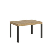 Tavolo allungabile 80x140/224 cm Every quercia natura telaio Antracite