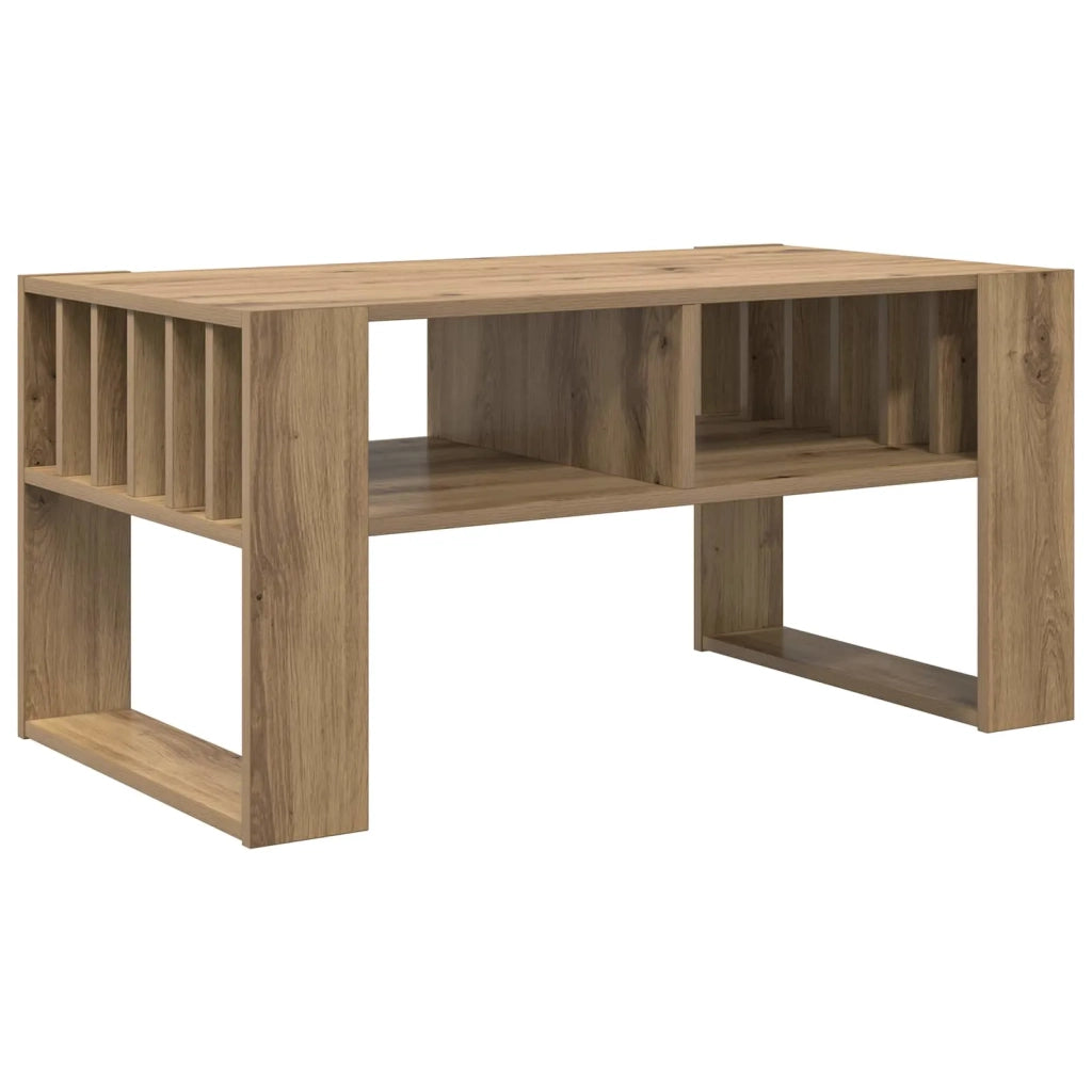 Tavolino da salotto Rovere artigianale 92 x 49,5 x 45 cm 8000115