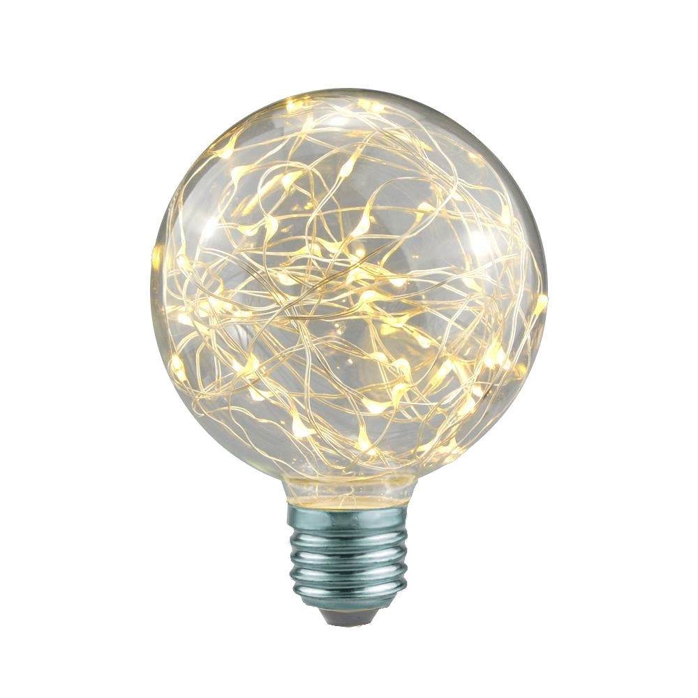 LAMPADINA LED CLEAR G95 1,5W E27 GOCCE.