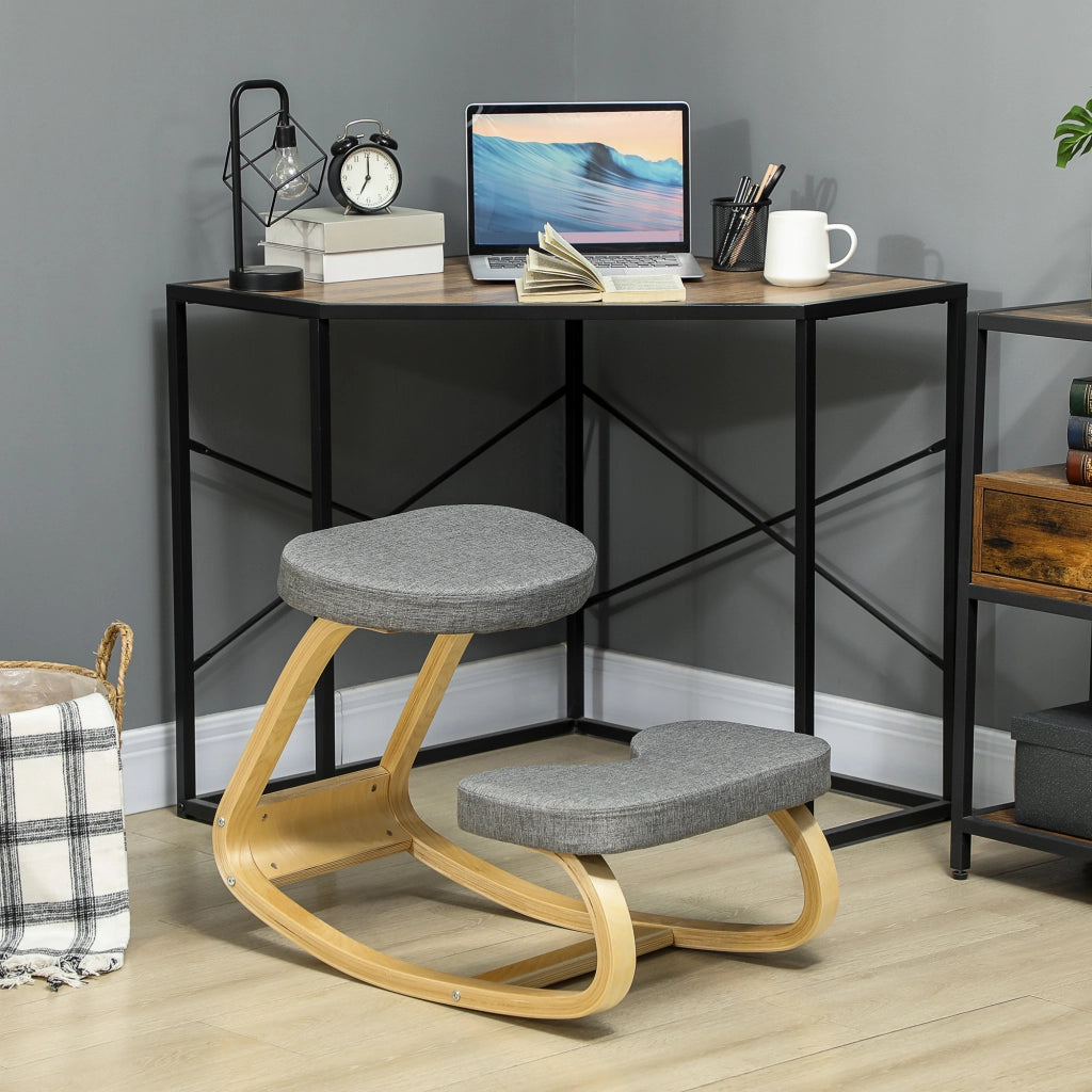Sedia da ufficio ergonomica ¨C zephmum ¨C legno grigio