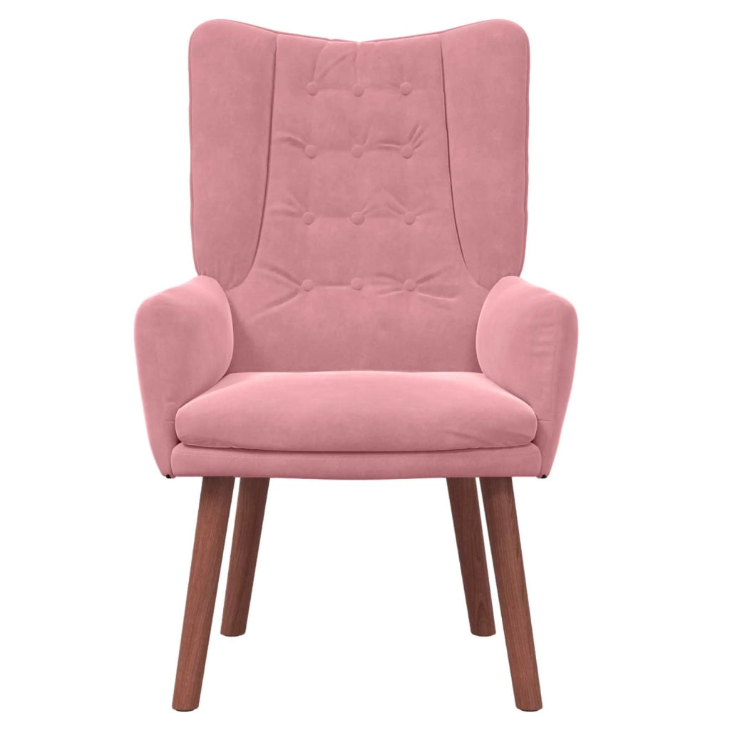 poltrona Rosa 63 x 67 x 94 cm Velluto 42001818