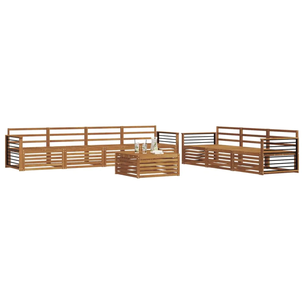 Set di divani da esterno 8 pcs Naturale 3373149