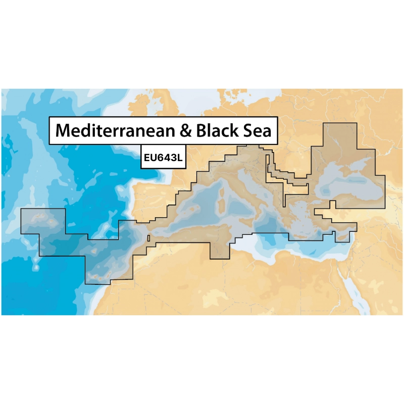 SD 43XG+ (NAEU643L)  MEDITERRANEO MAR ADRIATICO, MAR IONIO
