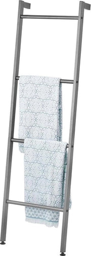 Handdoekrek indipendente con 4 livelli di metallo - Handdoekrek per la doccia - Handdoekrek in grafite grigio