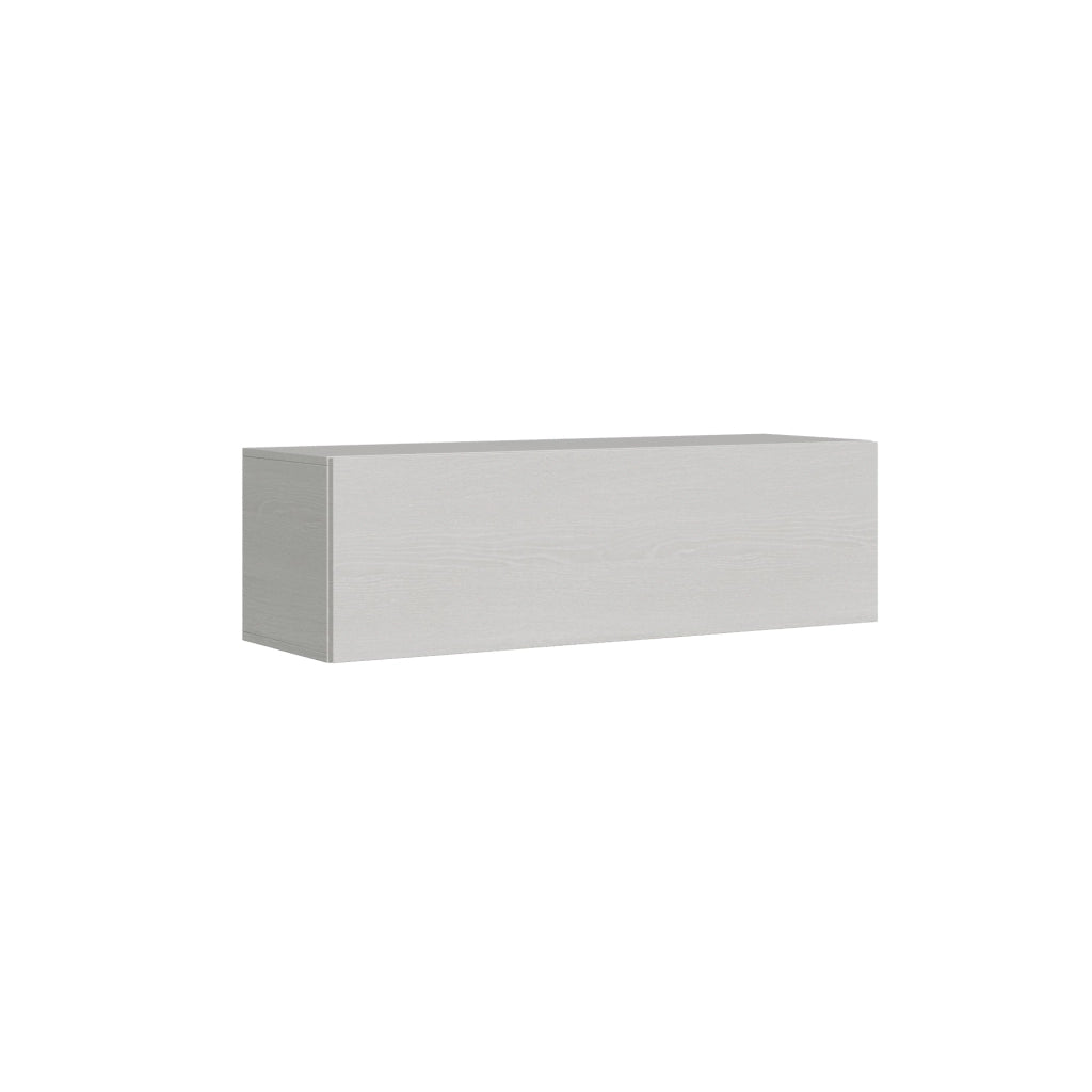 Mobile Pensile Vasistas Bianco Frassino 133,6x40x39,6 Quercia Naturale