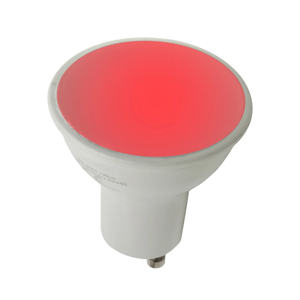 Plafoniera faretto quadrato lampada soffitto LED GU10 6W luce vasca doccia sensoriale IP65 230V COLORE NERO LUCE ROSSA