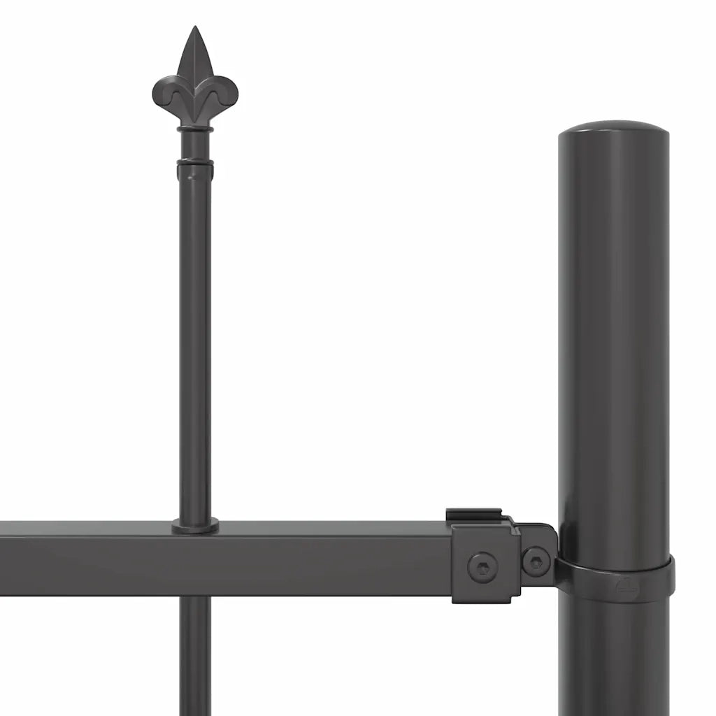Recinzione per Giardino 6 pcs Grigio 10,2 x 0,8 m 3334109