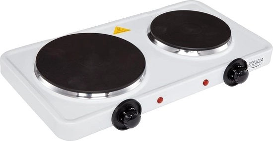 Due Piastrini Nero Multicolore Fornello - Cucina - Dimensione Unica