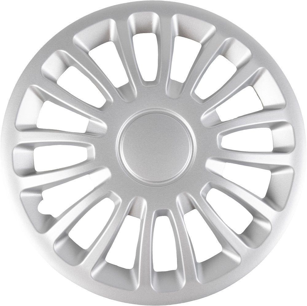 Borchie Set copricerchi auto grigi monza 14'' 4 pezzi in ABS