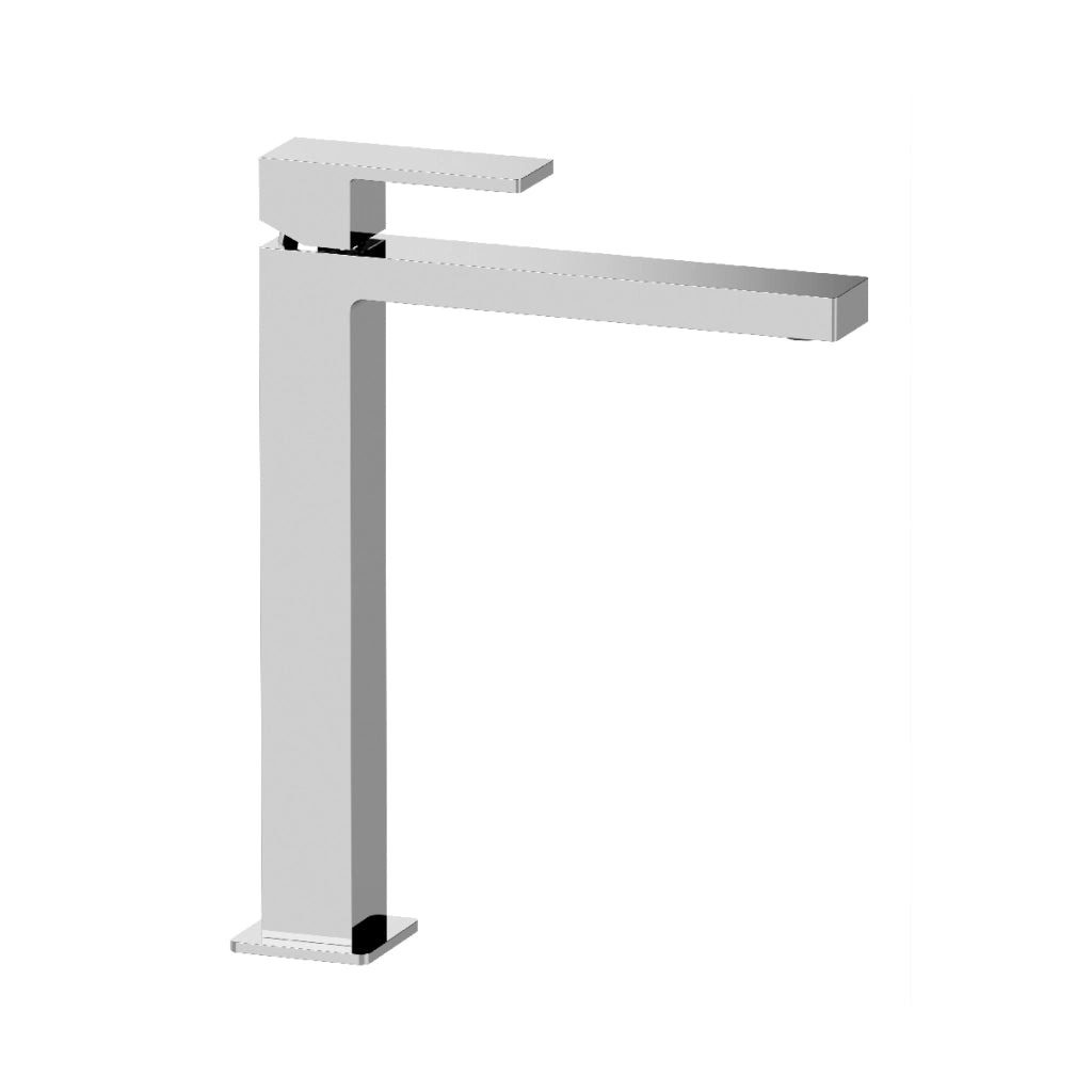 MISCELATORE MONOCOMANDO LAVABO ALTO LINEA REBEL- Cromo- MARIA- pezzi 1
