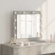 Specchio da Vanit¨¤-Specchio da Trucco Grigio cemento 60 x 55 x 18 cm