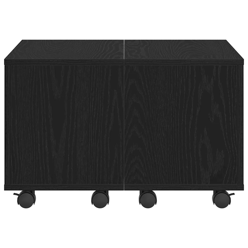 Tavolino da salotto | Tavolino da caff¨¨ | Tavolino da Soggiorno Rovere Nero 60 x 60 x 38 cm