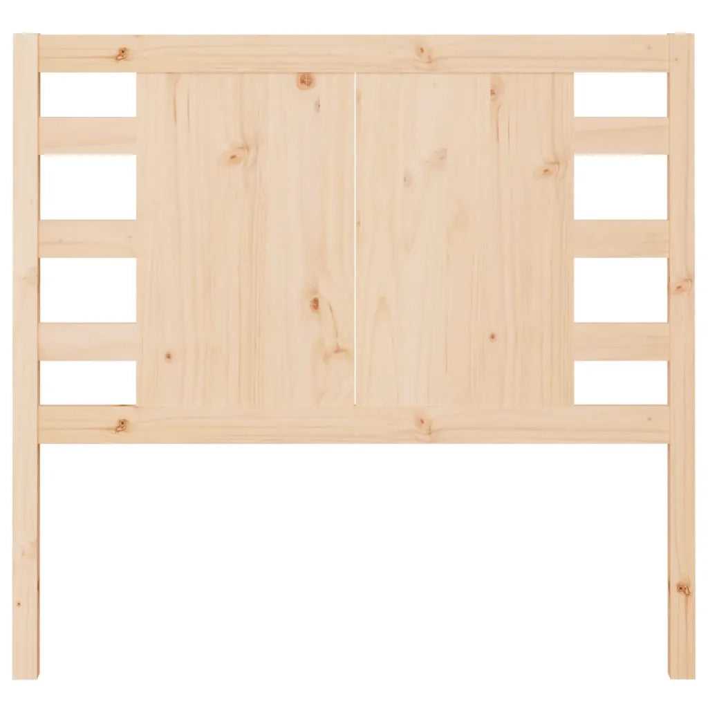 Testiera | Testata per Letto 96x4x100 cm in Legno Massello di Pino