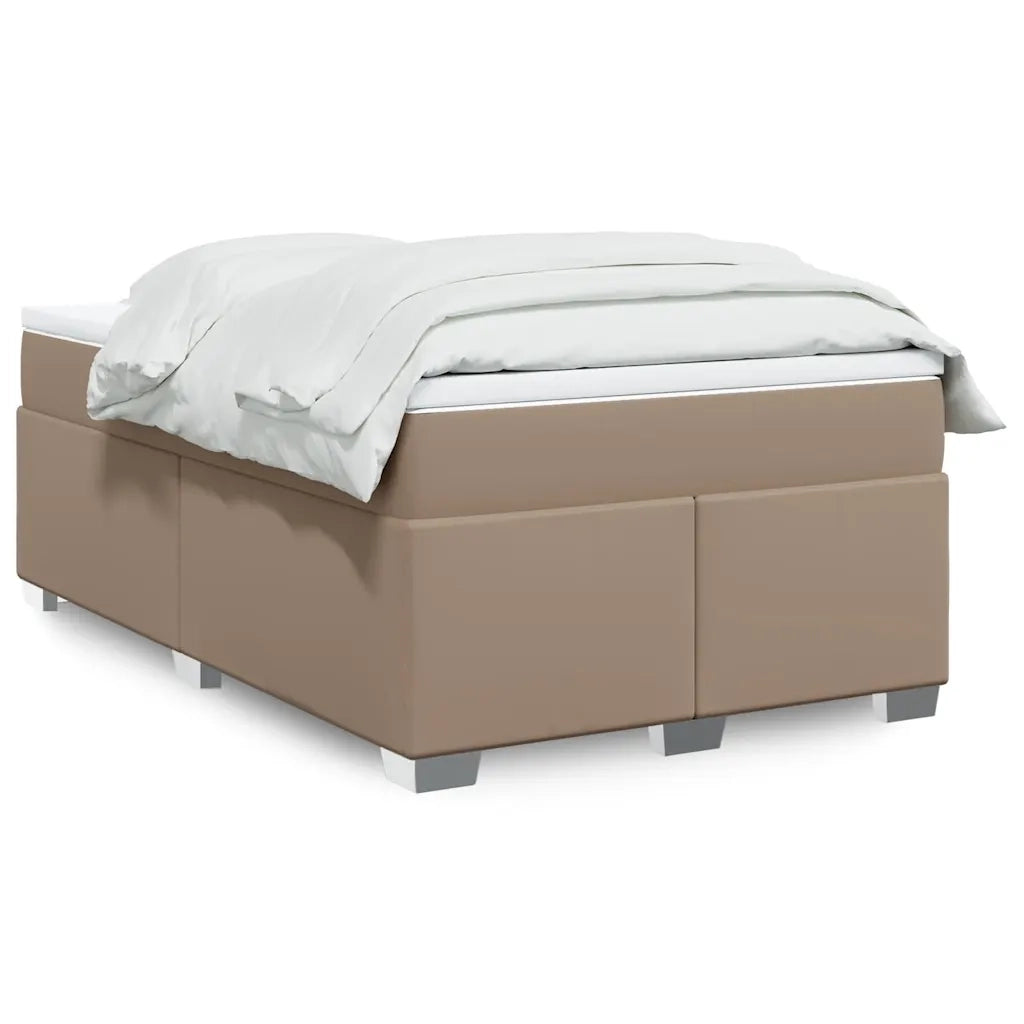 Giroletto a Molle con Materasso Cappuccino 120x190cm Similpelle 3285204