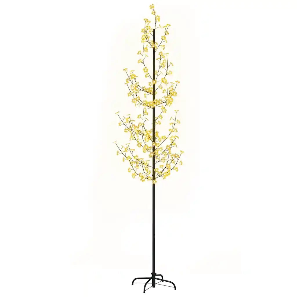 Albero di Ciliegio con 368 LED Bianco Caldo 300 cm 345134
