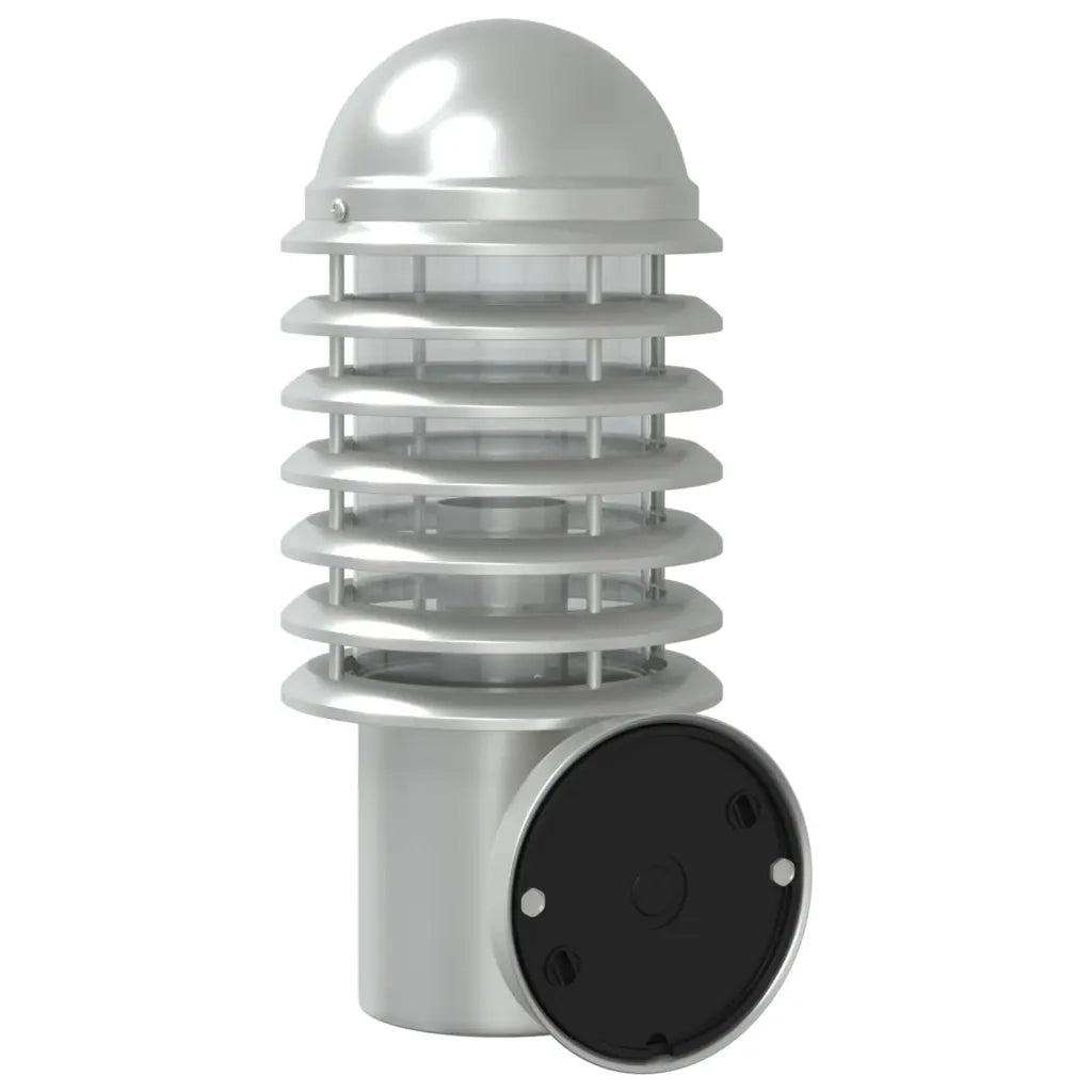 Applique per Esterno con Sensore Argento in Acciaio Inox 4006250