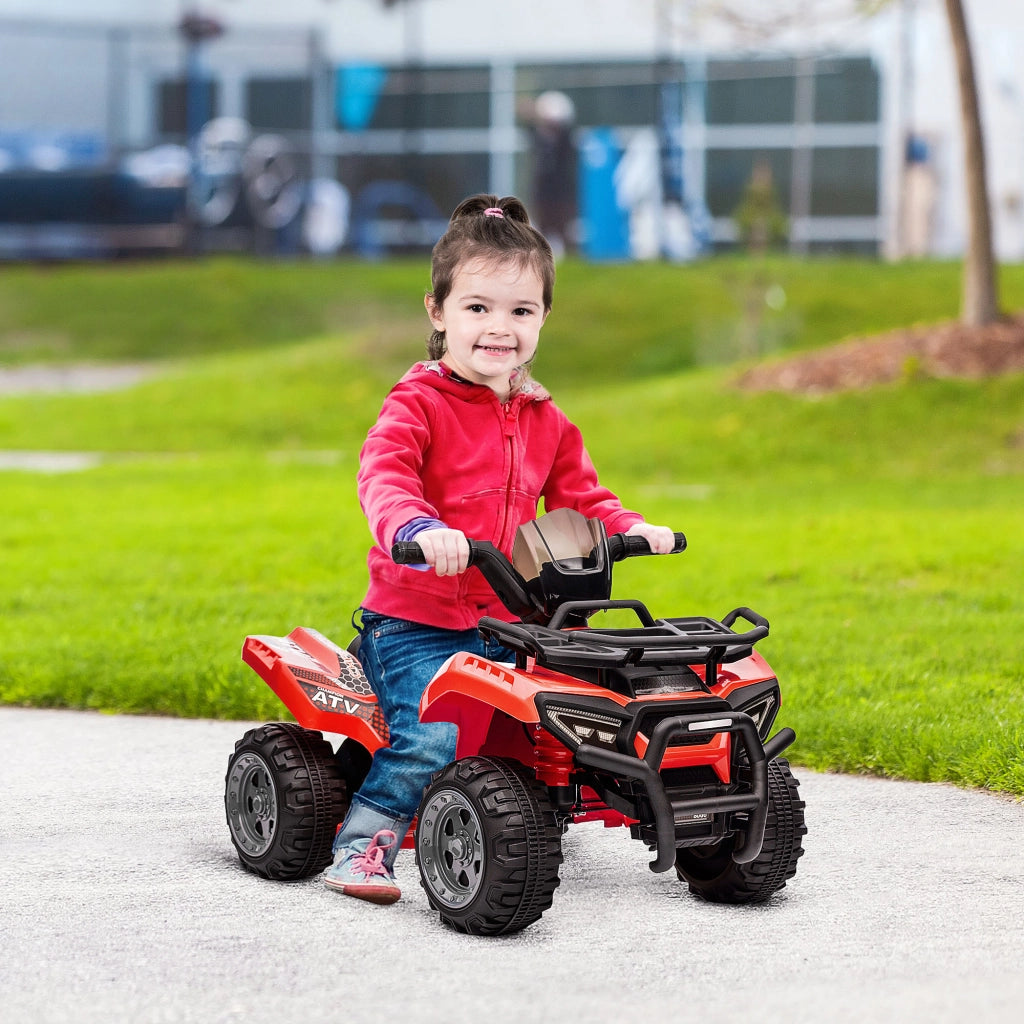 Quad Elettrico per Bambini ¨C Minimal ¨C Rosso 18-36 Mesi 6V