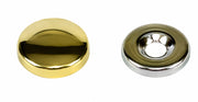 BORCHIE COPRIVITI BOMBATE- - ø mm.18 ottone lucido - 200 pezzi