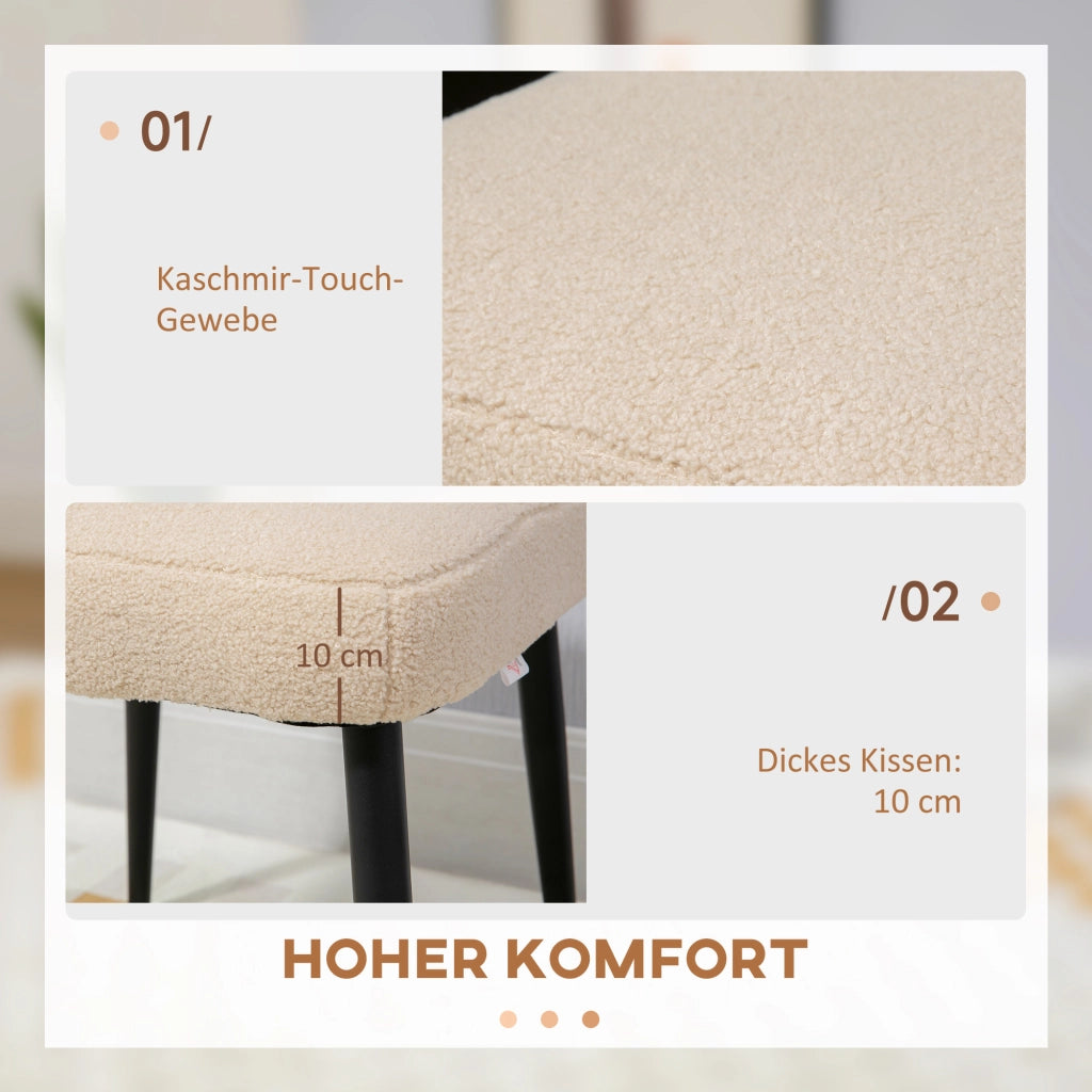 Pouf Teddy ¨C Minimal ¨C Beige