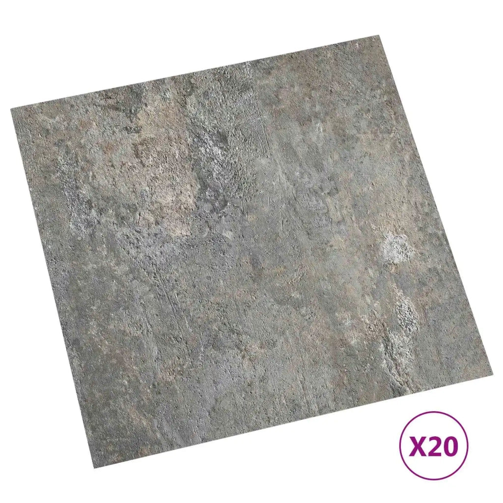 Plance per Pavimentazione Autoadesiva 30,5 x 30,5 cm 20 pcs PVC 42046380