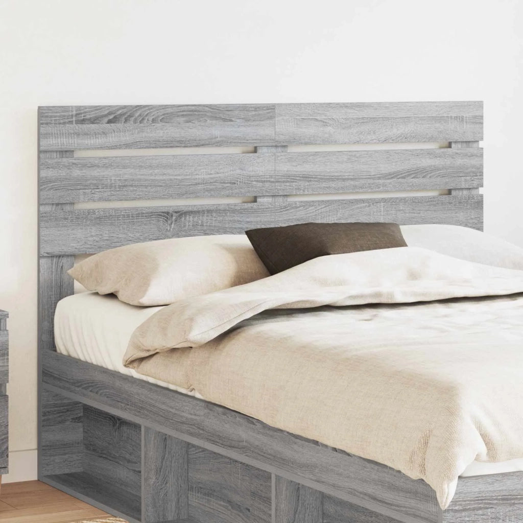 Testiera | Testata Grigio Sonoma Legno multistrato
