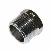 Riduzione ottone cromata f/m 1/4  x1/8