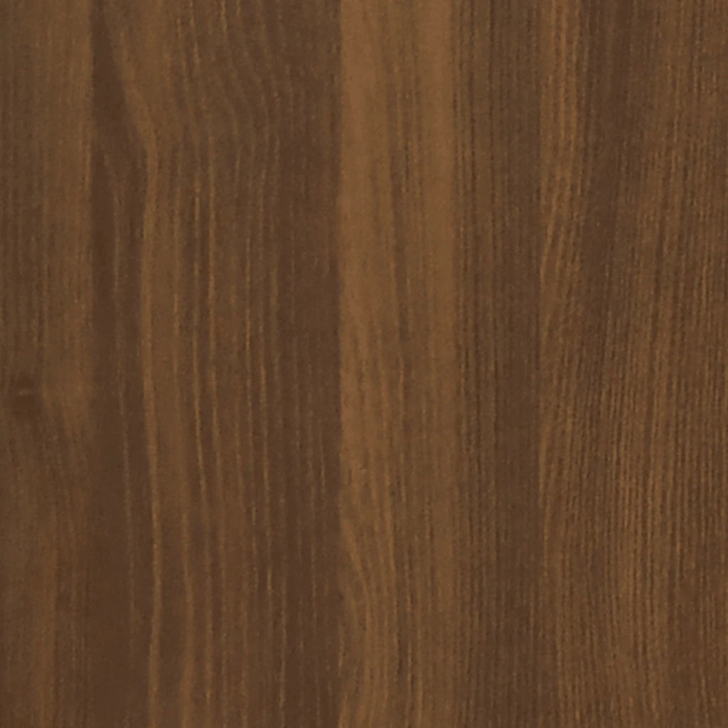Set Mobili da Bagno | Armadio da bagno Rovere Marrone in Legno Multistrato